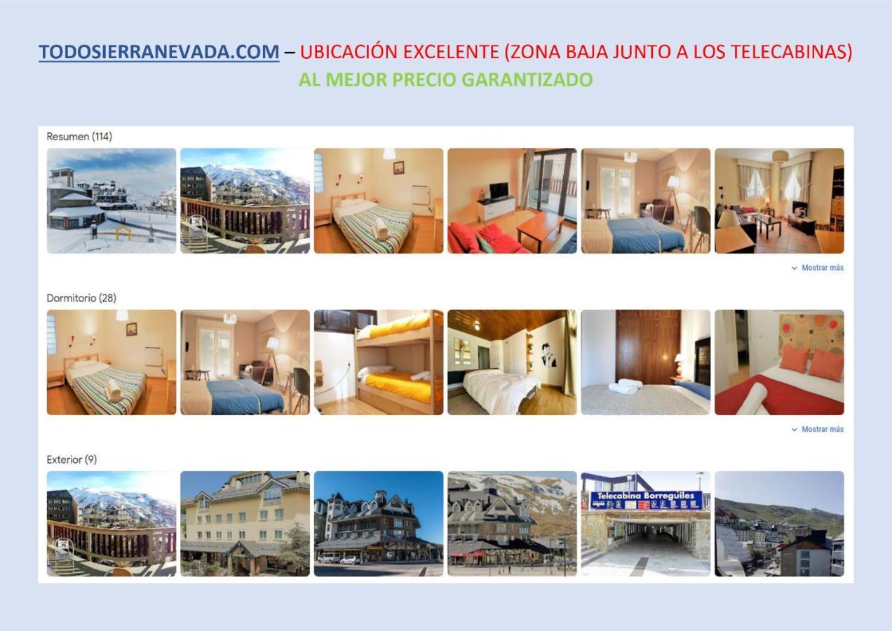 Ski Plaza Sierra Nevada & Zona Baja Екстериор снимка