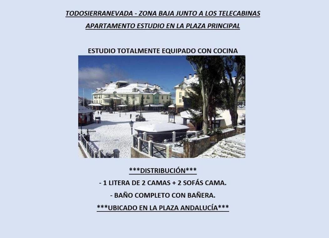 Ski Plaza Sierra Nevada & Zona Baja Стая снимка